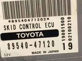 Toyota Prius (NHW20) ABS-ohjainlaite/moduuli 8954047120