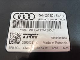 Audi A6 C7 Modulo di controllo del freno a mano 4H0907801A
