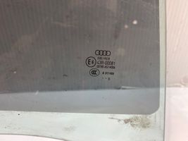 Audi A4 S4 B7 8E 8H Vitre de fenêtre porte arrière 43R00081