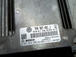 Volkswagen Touareg II Kit calculateur ECU et verrouillage 7P0907401J