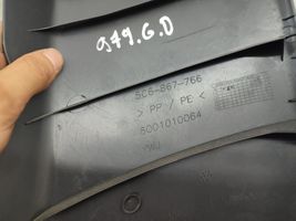 Volkswagen Jetta VI Rear seat side top trim 5C6867766