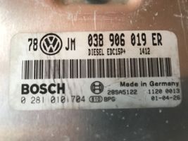 Volkswagen PASSAT B5.5 Centralina/modulo del motore 038906019ER