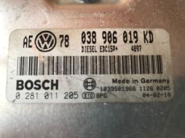 Volkswagen PASSAT B5.5 Sterownik / Moduł ECU 038906019KD