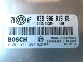 Volkswagen PASSAT B5.5 Sterownik / Moduł ECU 038906019KE