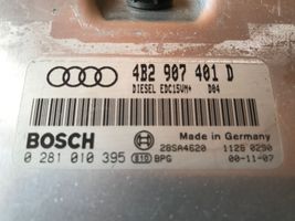 Audi A6 S6 C5 4B Calculateur moteur ECU 4B2907401D