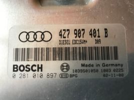 Audi A6 Allroad C5 Sterownik / Moduł ECU 4Z7907401B