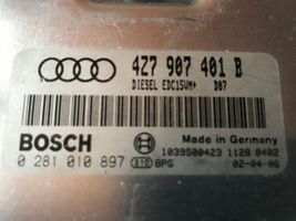 Audi A6 Allroad C5 Centralina/modulo del motore 4Z7907401B