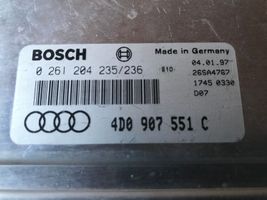 Audi A8 S8 D2 4D Calculateur moteur ECU 4D0907551C