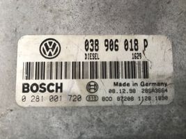 Volkswagen PASSAT B5 Moottorin ohjainlaite/moduuli 038906018P