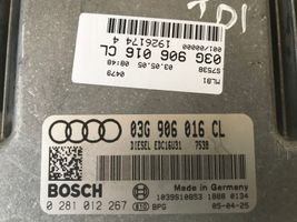 Audi A4 S4 B7 8E 8H Variklio valdymo blokas 03G906016CL