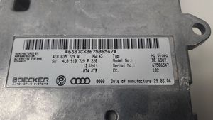 Audi A8 S8 D3 4E Multimedian ohjauslaite 4E0035729A
