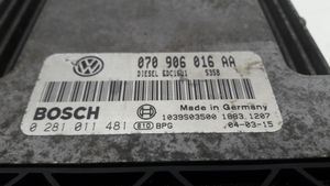 Volkswagen Touareg I Calculateur moteur ECU 070906016AA