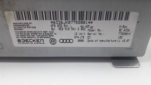 Audi A5 8T 8F Radio/CD/DVD/GPS-pääyksikkö 4E0035541L