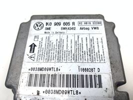 Volkswagen Jetta V Airbag control unit/module 1K0909605R