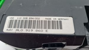 Audi A3 S3 8L Tachimetro (quadro strumenti) 8L0919860E