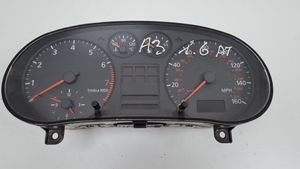 Audi A3 S3 8L Nopeusmittari (mittaristo) 8L0919910E