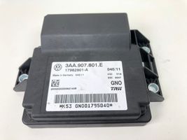 Volkswagen PASSAT B7 Module de commande de frein à main 3AA907801E