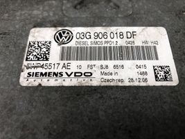 Volkswagen Golf V Centralina/modulo del motore 03G906018DF