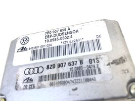 Audi A2 ESP (stabilumo sistemos) daviklis (išilginio pagreičio daviklis) 7E0907655A