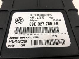 Volkswagen Touareg I Module de contrôle de boîte de vitesses ECU 09D927750EB