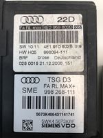 Audi A8 S8 D3 4E Motorino alzacristalli della portiera anteriore 4E1910802B