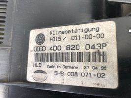 Audi A8 S8 D2 4D Centralina del climatizzatore 4D0820043P