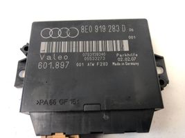 Audi A4 S4 B7 8E 8H Pysäköintitutkan (PCD) ohjainlaite/moduuli 8E0919283D