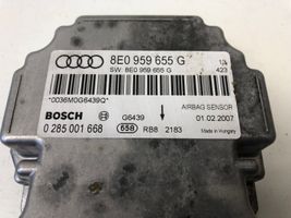 Audi A4 S4 B7 8E 8H Turvatyynyn ohjainlaite/moduuli 0285001668