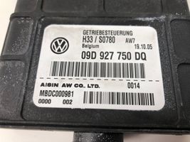 Volkswagen Touareg I Module de contrôle de boîte de vitesses ECU 09D927750DQ