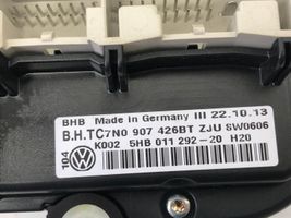 Volkswagen Jetta VI Oro kondicionieriaus/ klimato/ pečiuko valdymo blokas (salone) 7N0907426BT