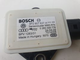 Audi A6 S6 C6 4F Czujnik przyspieszenia ESP 4F0907637A