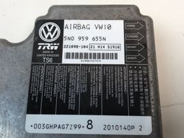 Volkswagen PASSAT B6 Airbag control unit/module 5N0959655N