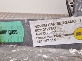 Audi A8 S8 D3 4E Garniture de tableau de bord 4E1857115