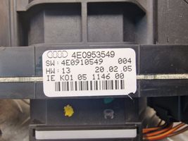 Audi A8 S8 D3 4E Leva/interruttore dell’indicatore di direzione e tergicristallo 4E0953549