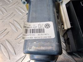 Volkswagen PASSAT B6 Silniczek podnośnika szyby drzwi przednich 1K0959793N