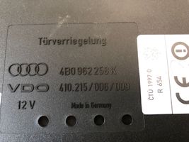 Audi A6 S6 C5 4B Moduł / Sterownik komfortu 4B0962258K