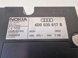 Audi A8 S8 D2 4D Puhelimen käyttöyksikkö/-moduuli 4D0035617B