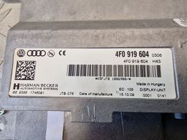 Audi A6 S6 C6 4F Monitori/näyttö/pieni näyttö 4F0919604