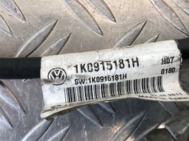 Volkswagen PASSAT B7 Negative earth cable (battery) 1K0915181H
