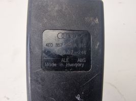 Audi A8 S8 D3 4E Boucle de ceinture de sécurité arrière centrale 4E0857739A