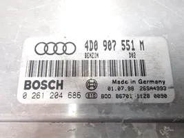 Audi A8 S8 D2 4D Calculateur moteur ECU 4D0907551M