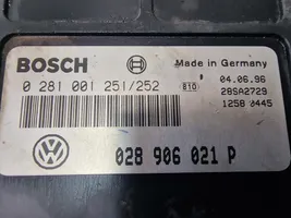 Volkswagen Sharan Engine control unit/module 028906021P