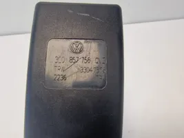 Volkswagen PASSAT B6 Klamra przedniego pasa bezpieczeństwa 3C0857756