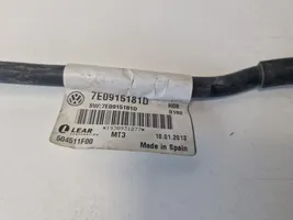 Volkswagen Transporter - Caravelle T5 Câble négatif masse batterie 7E0915181D