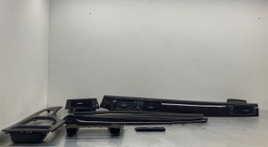 BMW 5 E60 E61 Garniture de panneau console centrale 6989862