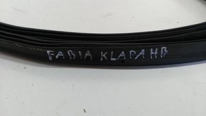 Skoda Fabia Mk3 (NJ) Joint de couvercle de coffre de hayon arrière en caoutchouc 6V6827705