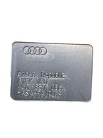 Audi A6 S6 C7 4G Rivestimento estremità laterale del cruscotto 4G0857086