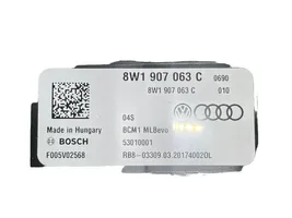 Audi A5 Moduł / Sterownik komfortu 8W1907063C