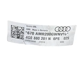 Audi A6 S6 C7 4G Vairo oro pagalvė 4G0880201N