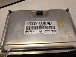 Audi A6 S6 C5 4B Kit centralina motore ECU e serratura 4B0419502